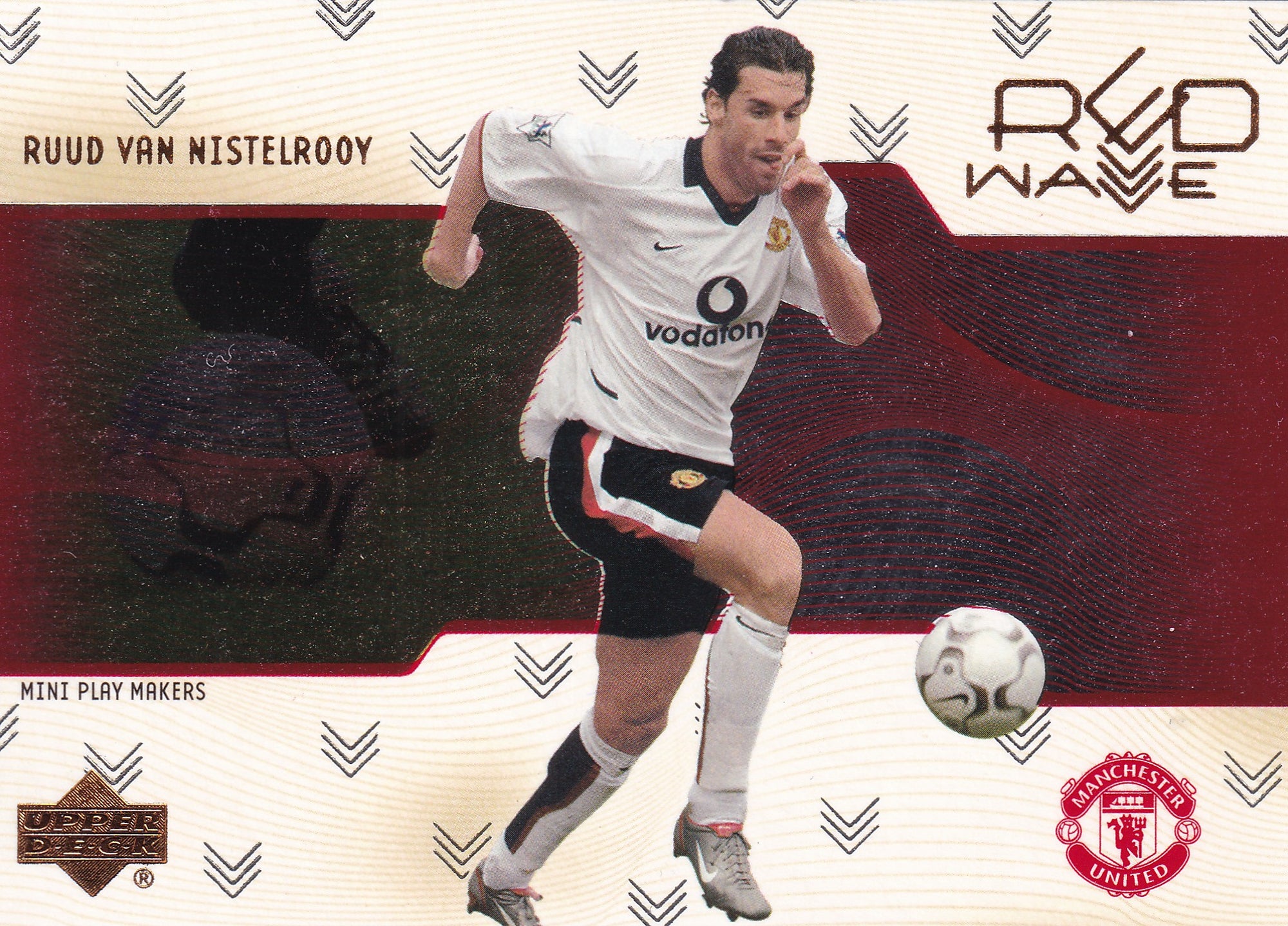 RW-01. RUUD VAN NISTELROY - MANCHESTER UNITED - RED WAVE