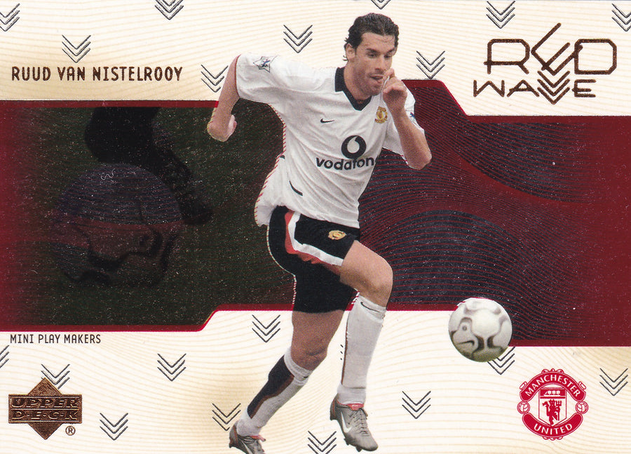 RW-01. RUUD VAN NISTELROY - MANCHESTER UNITED - RED WAVE
