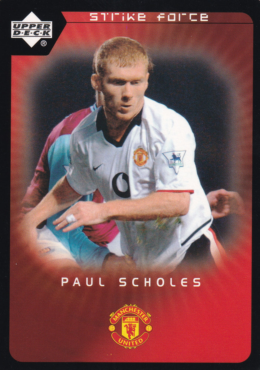 028. PAUL SCHOLES - MANCHESTER UNITED - STRIKE FORCE