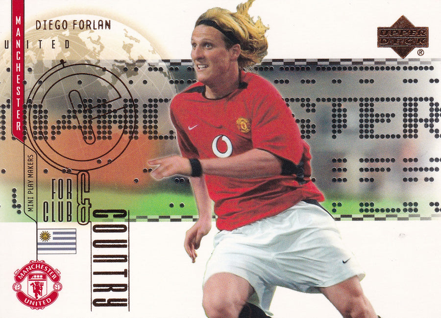 CC-14. DIEGO FORLAN - MANCHESTER UNITED - FOR CLUB & COUNTRY