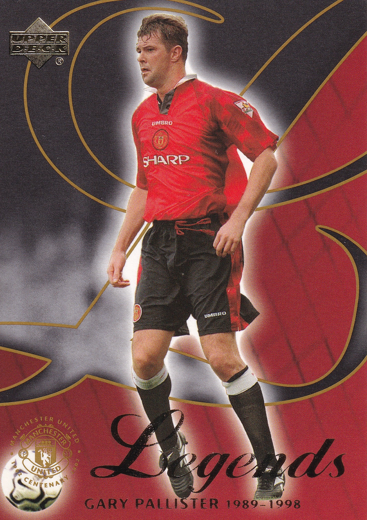 031. GARY PALLISTER - MANCHESTER UNITED - LEGENDS