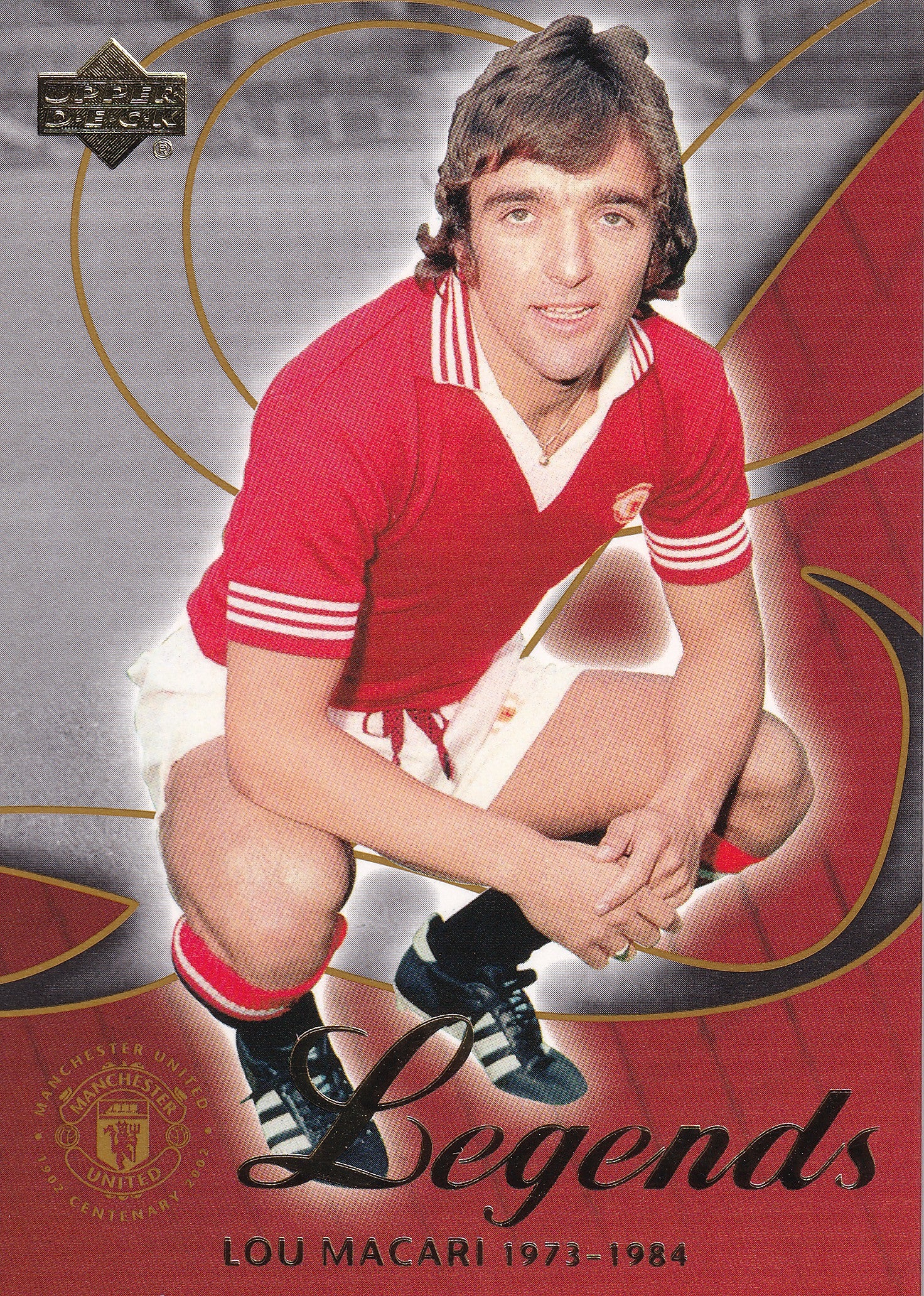 017. LOU MACARI - MANCHESTER UNITED - LEGENDS