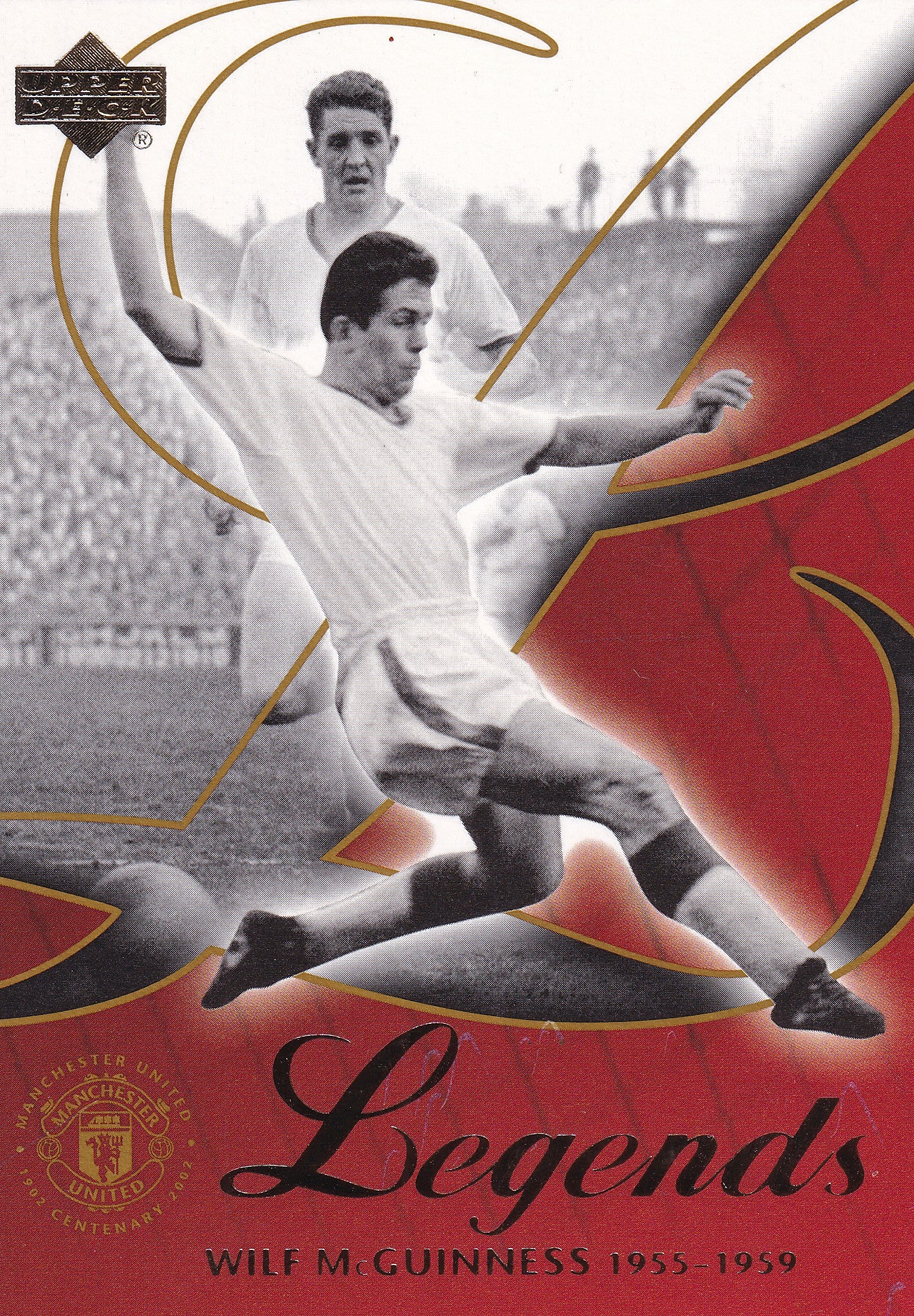 018. WILF McGUINNESS - MANCHESTER UNITED - LEGENDS