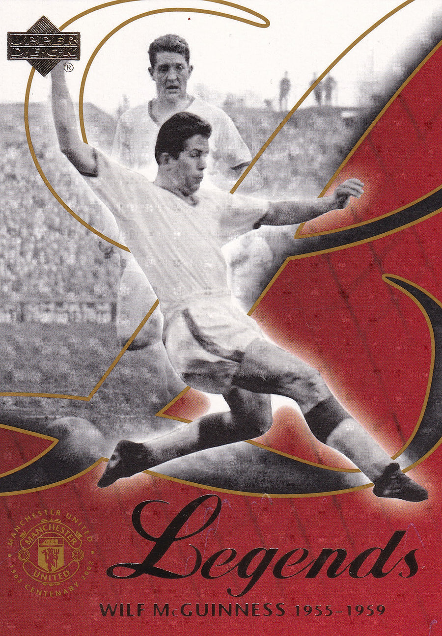 018. WILF McGUINNESS - MANCHESTER UNITED - LEGENDS