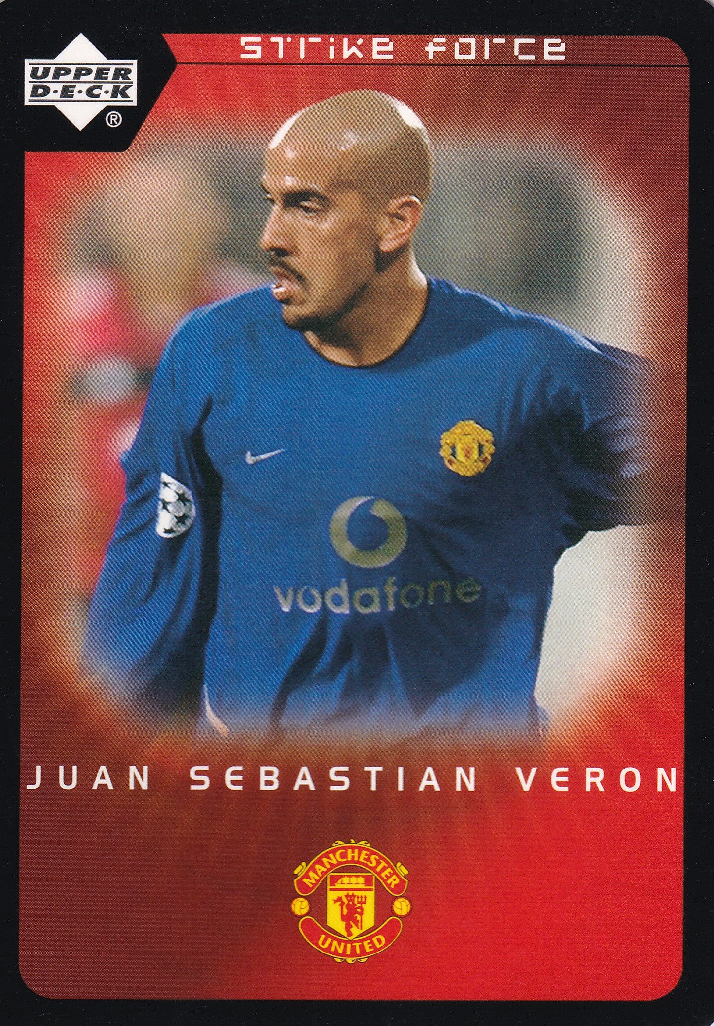 053. JUAN SEBASTIAN VERON - MANCHESTER UNITED - STRIKE FORCE