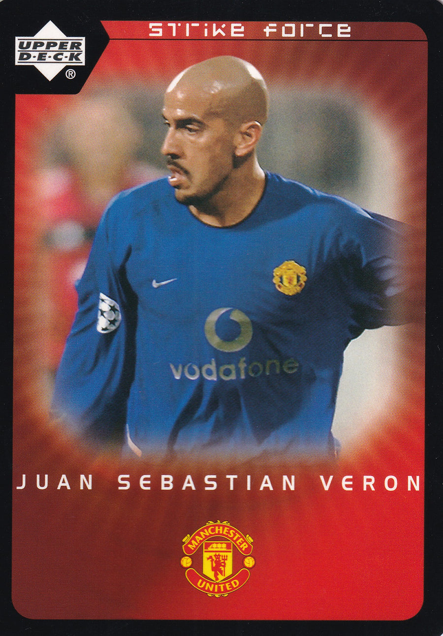 053. JUAN SEBASTIAN VERON - MANCHESTER UNITED - STRIKE FORCE