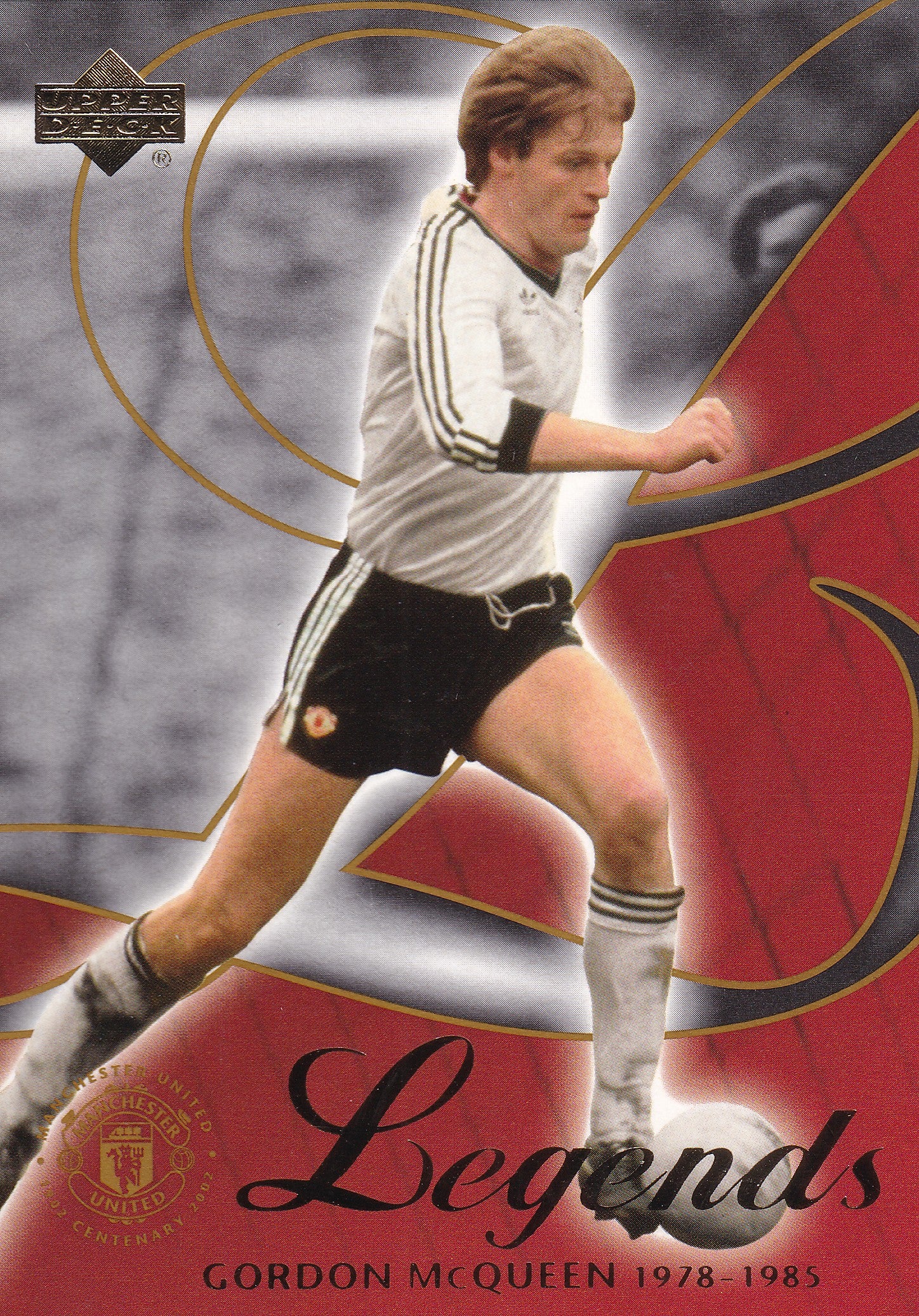 038. GORDON McQUEEN - MANCHESTER UNITED - LEGENDS