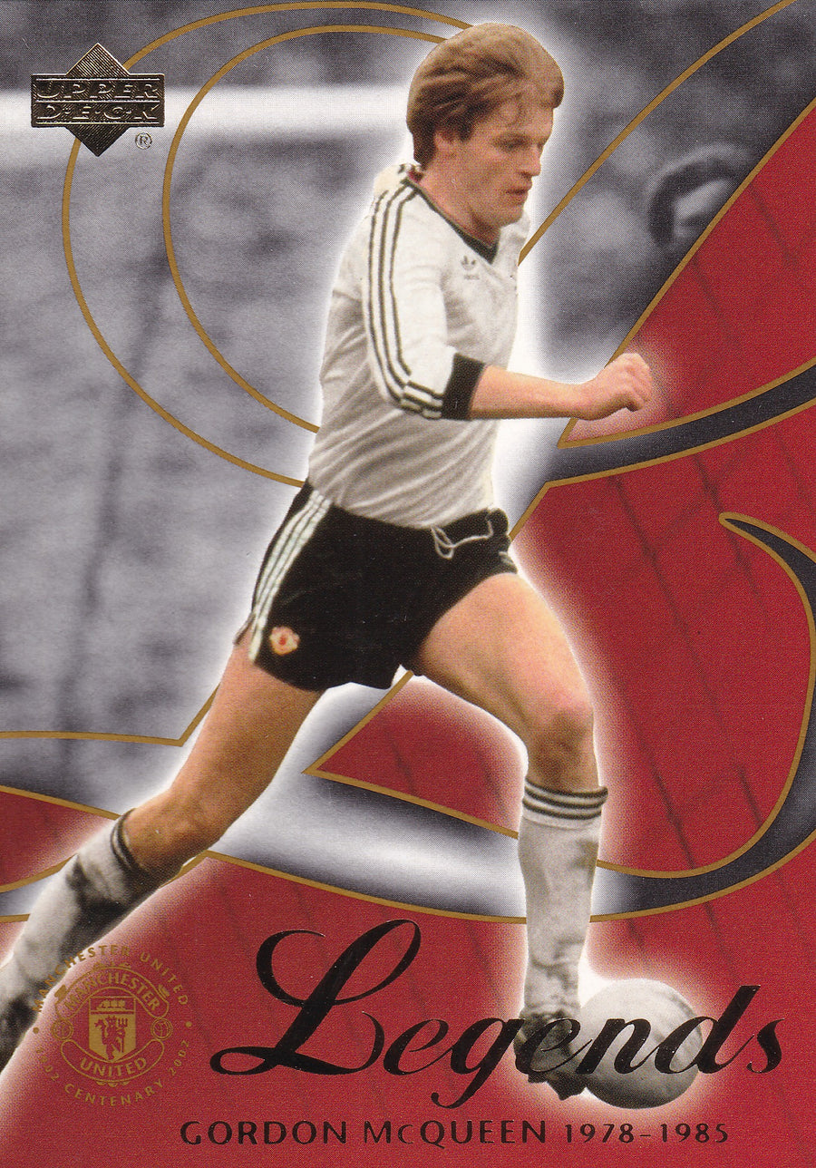 038. GORDON McQUEEN - MANCHESTER UNITED - LEGENDS