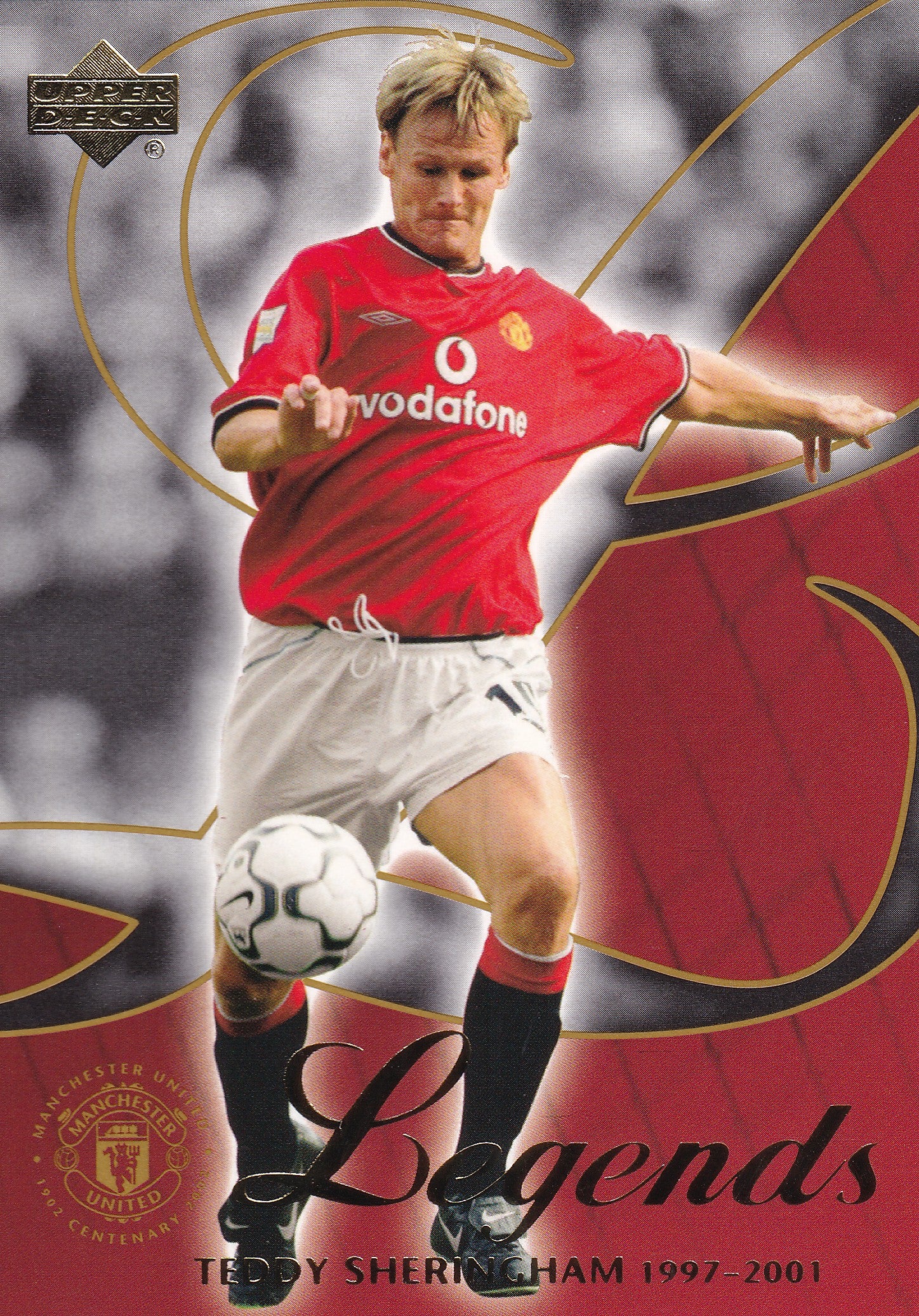 032. TEDDY SHERINGHAM - MANCHESTER UNITED - LEGENDS