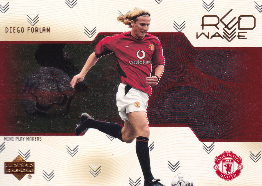 RW-03. DIEGO FORLAN - MANCHESTER UNITED - RED WAVE