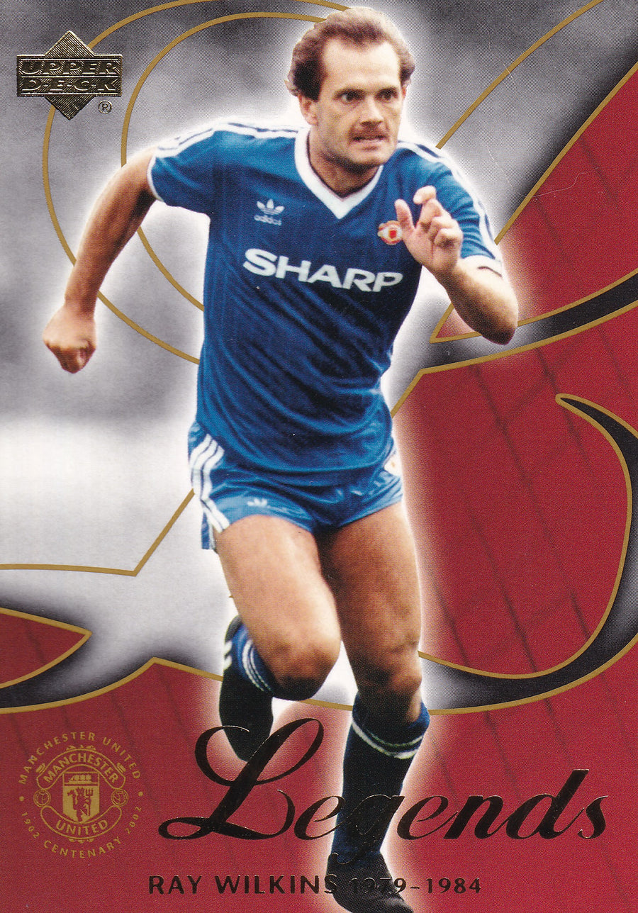 044. RAY WILKINS - MANCHESTER UNITED - LEGENDS