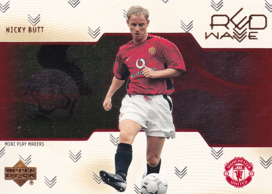 RW-08. NICKY BUTT - MANCHESTER UNITED - RED WAVE