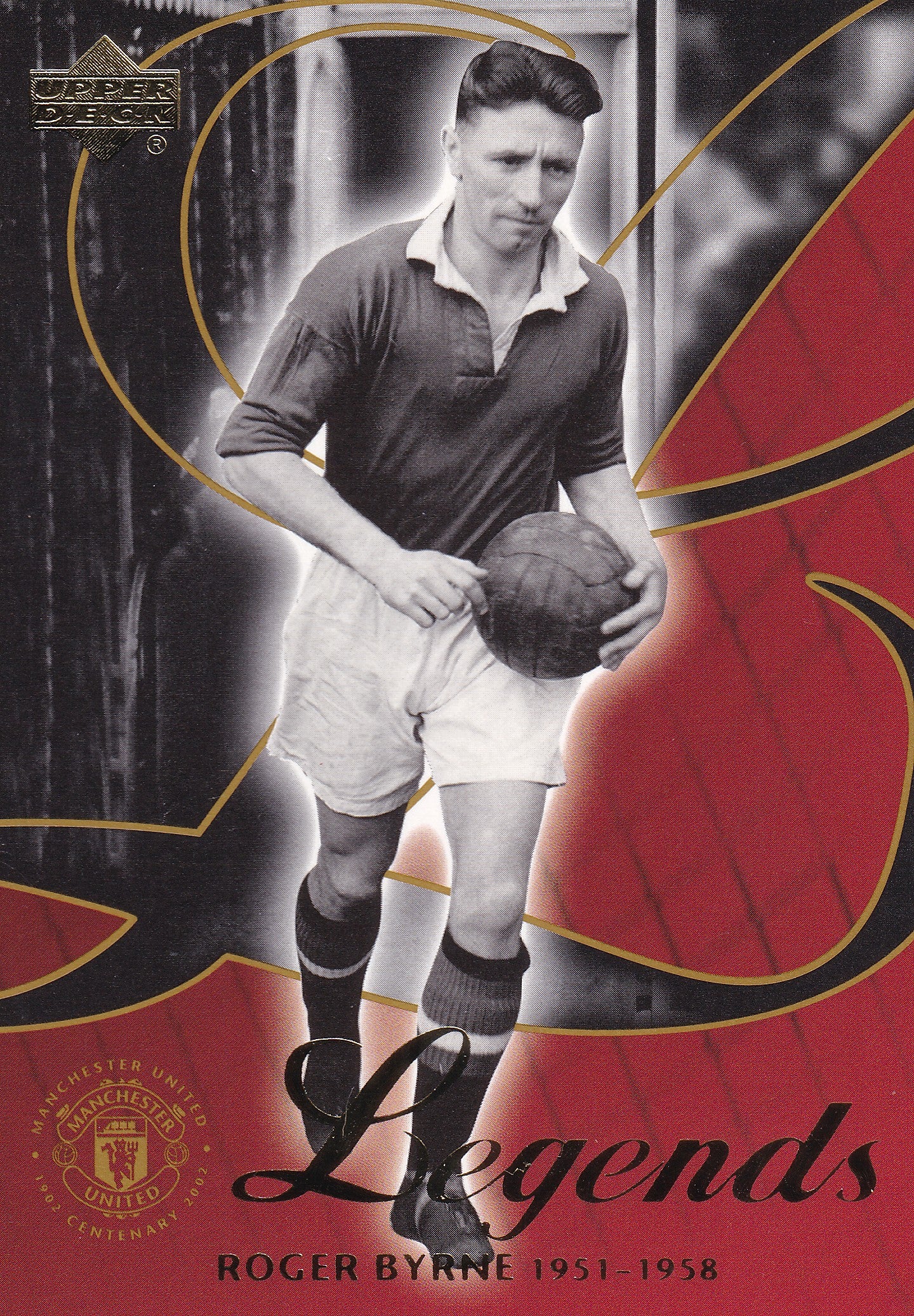 035. ROGER BYRNE - MANCHESTER UNITED - LEGENDS