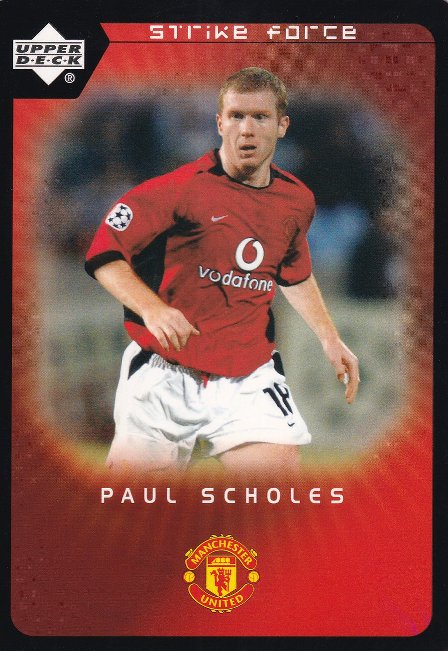 029. PAUL SCHOLES - MANCHESTER UNITED - STRIKE FORCE