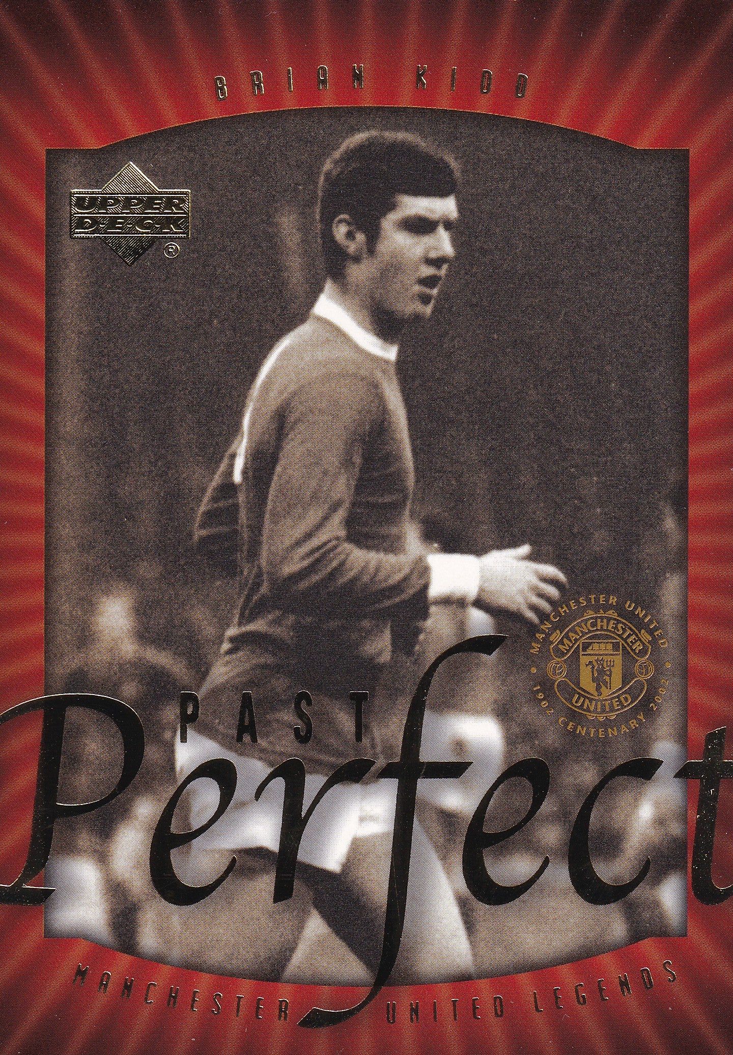 077. BRIAN KIDD - MANCHESTER UNITED - LEGENDS - PAST PERFECT