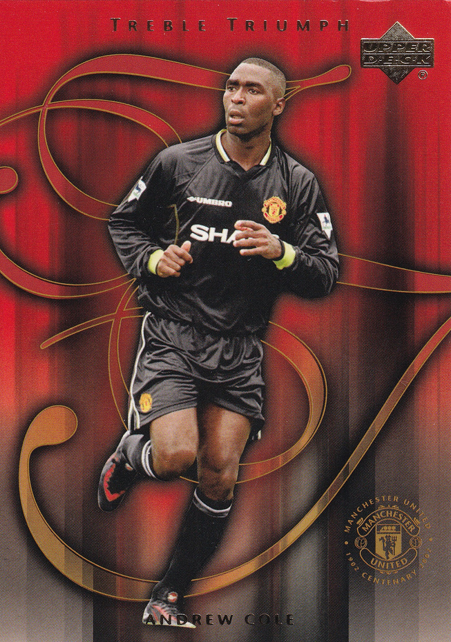 056. ANDREW COLE - MANCHESTER UNITED - TROPHY TRIUMPH