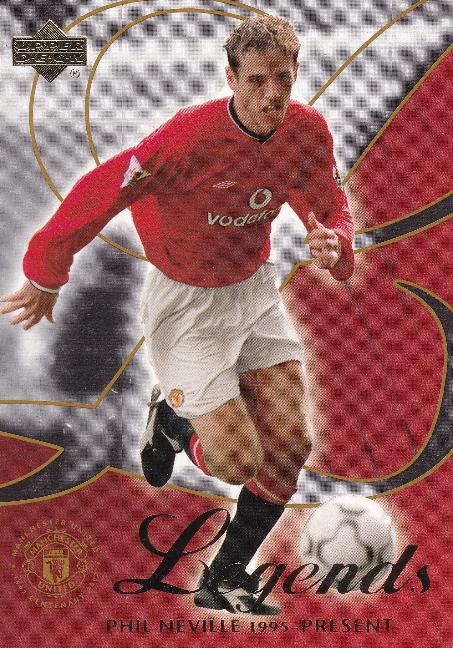 012. PHIL NEVILLE - MANCHESTER UNITED - LEGENDS
