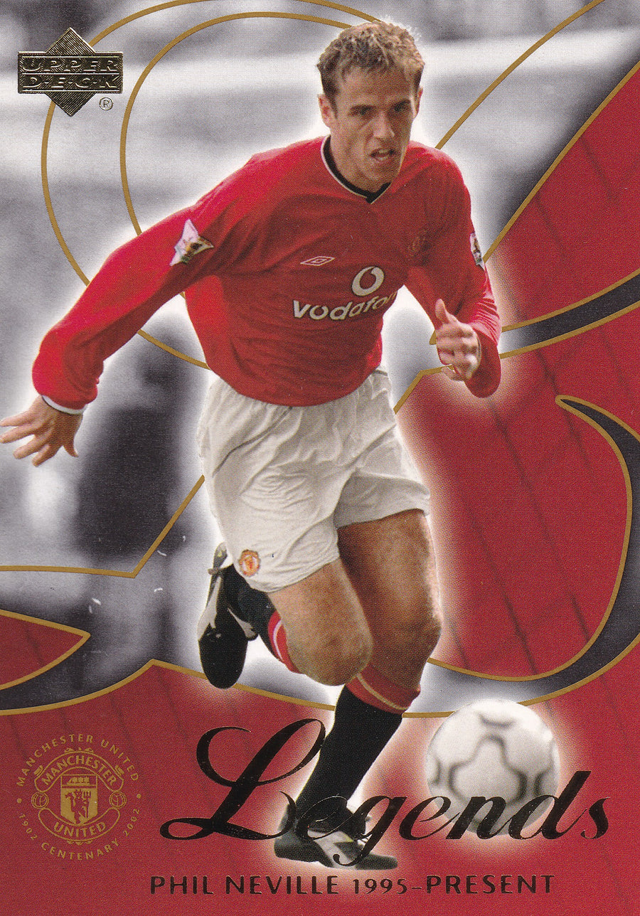 012. PHIL NEVILLE - MANCHESTER UNITED - LEGENDS