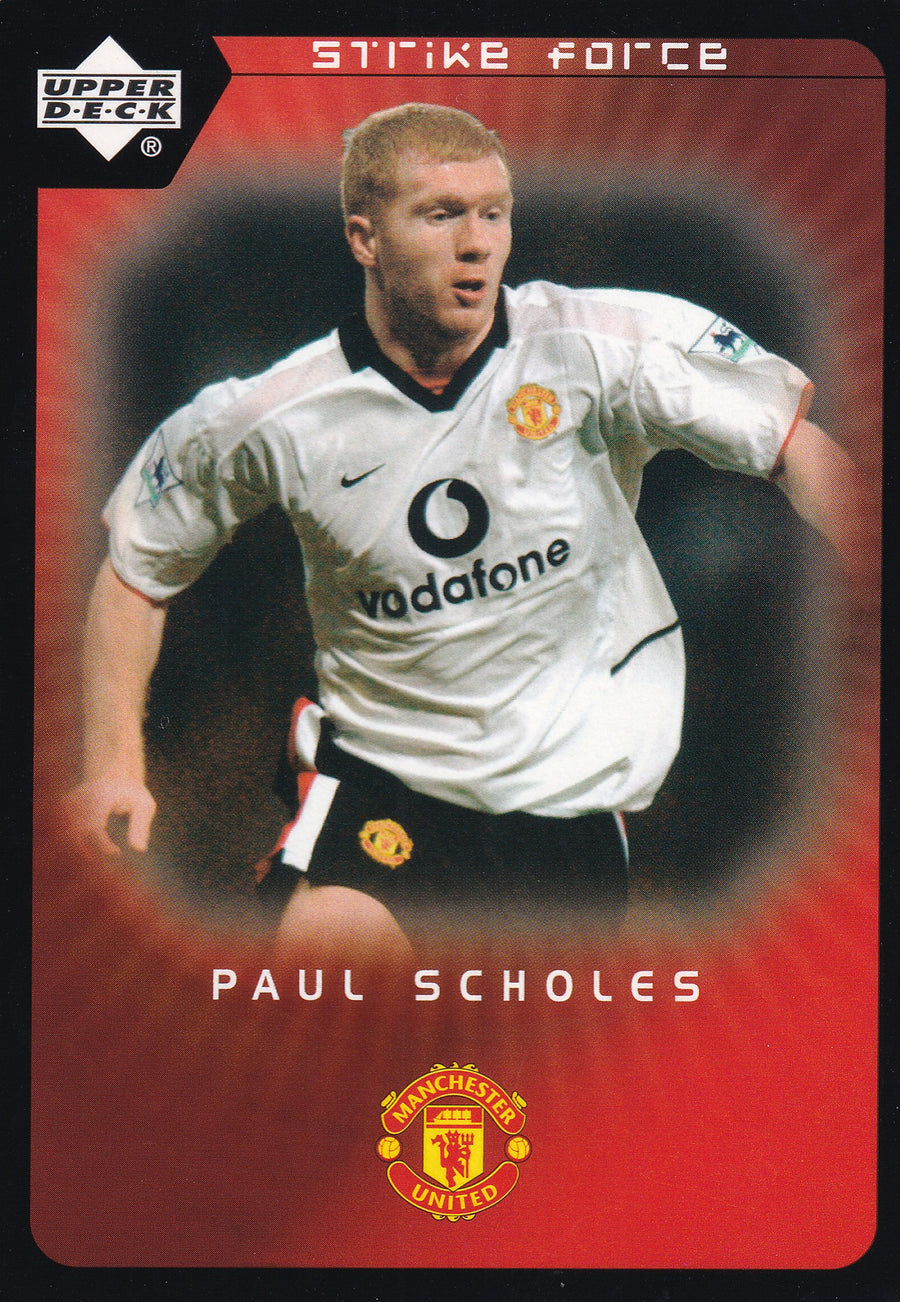 026. PAUL SCHOLES - MANCHESTER UNITED - STRIKE FORCE