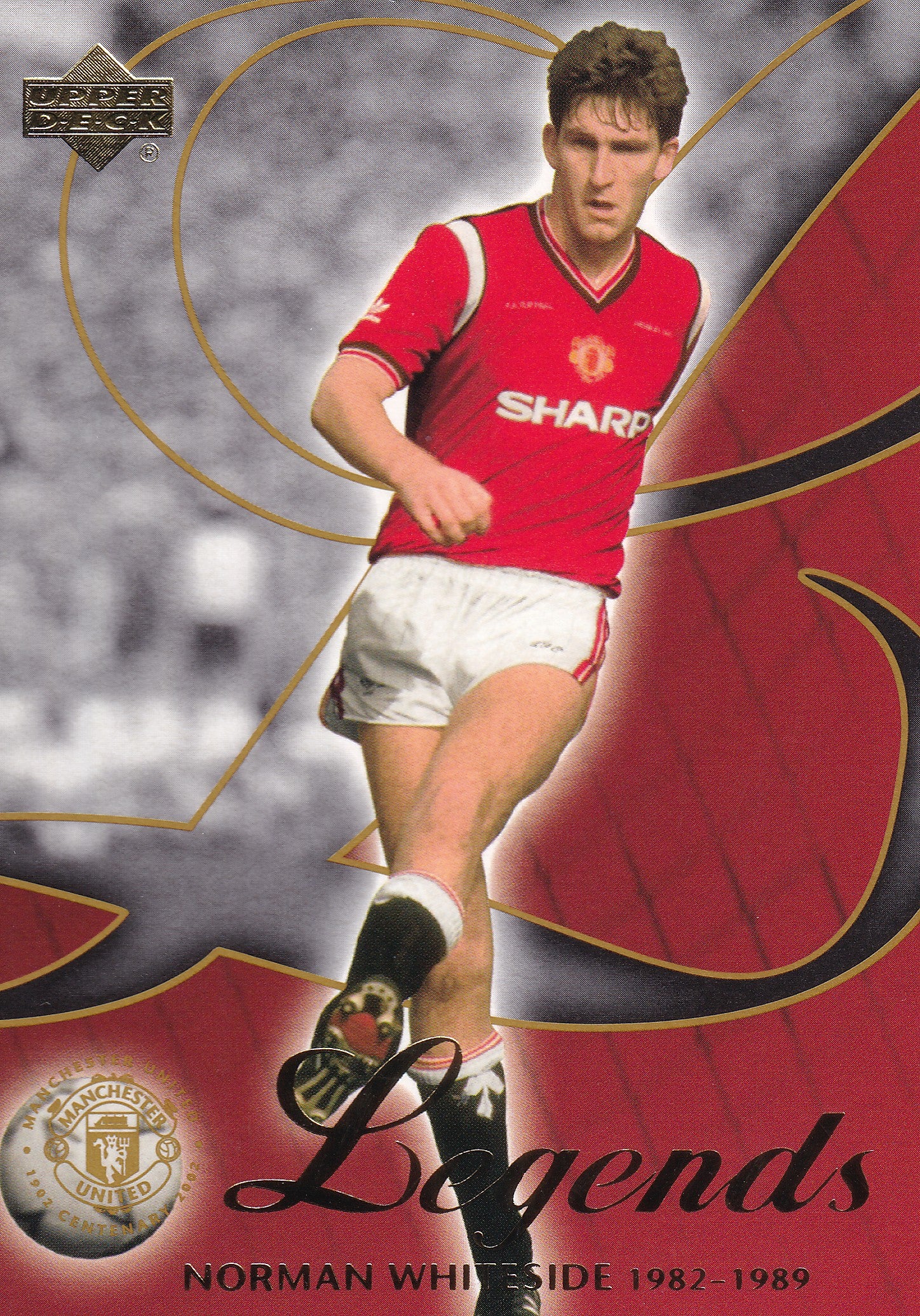026. NORMAN WHITESIDE - MANCHESTER UNITED - LEGENDS