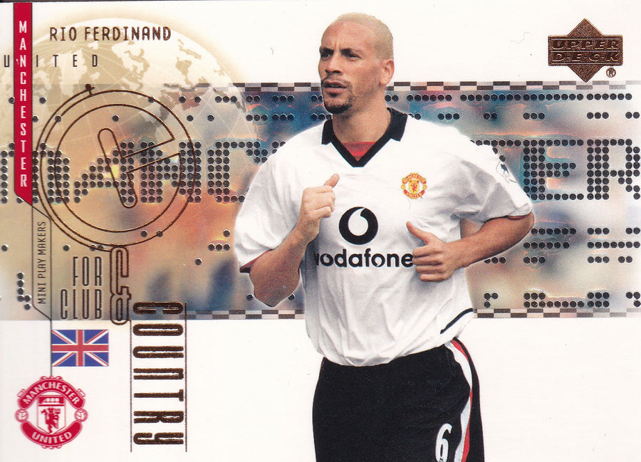 CC-02. RIO FERDINAND - MANCHESTER UNITED - FOR CLUB & COUNTRY