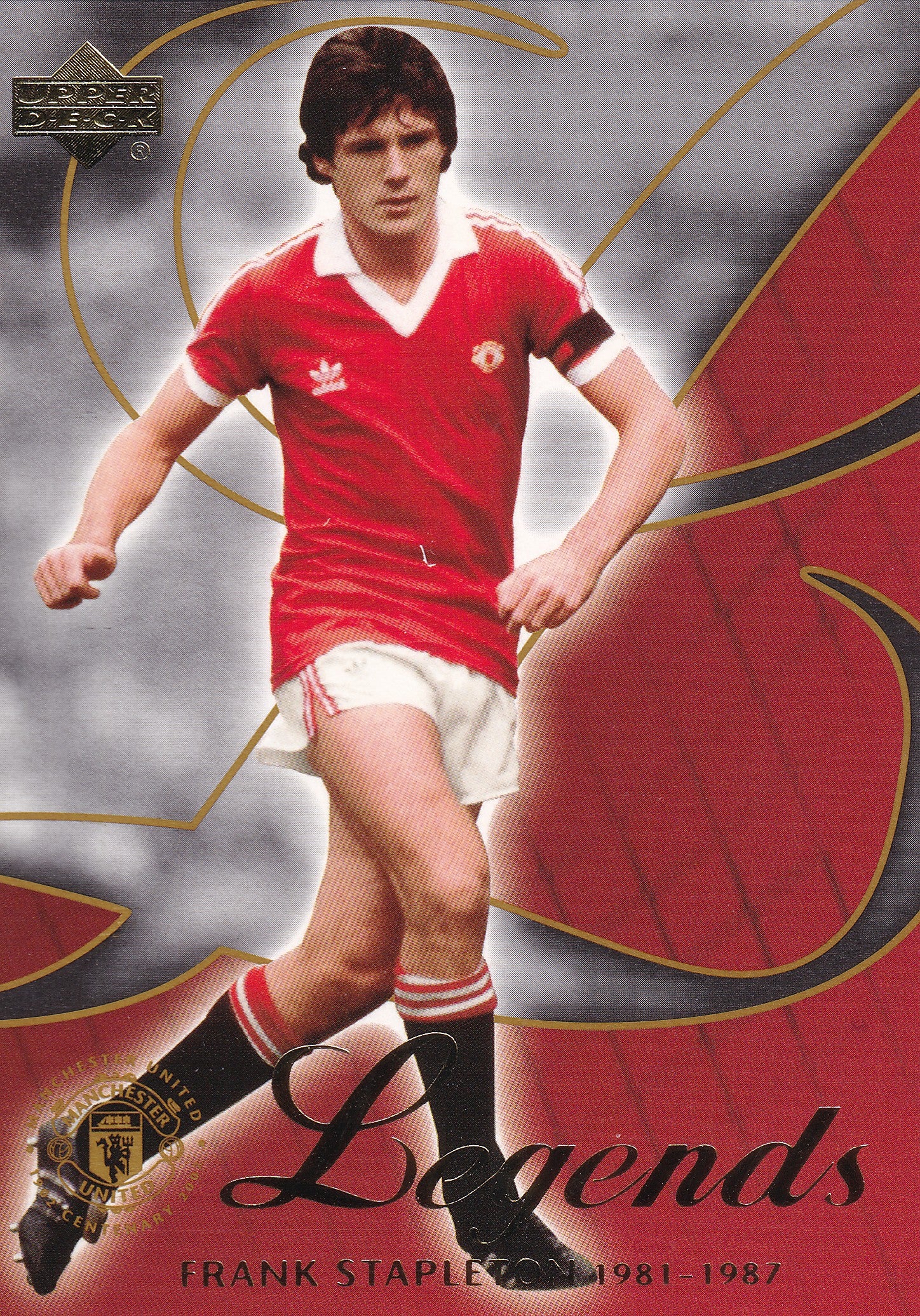 050. FRANK STAPLETON - MANCHESTER UNITED - LEGENDS