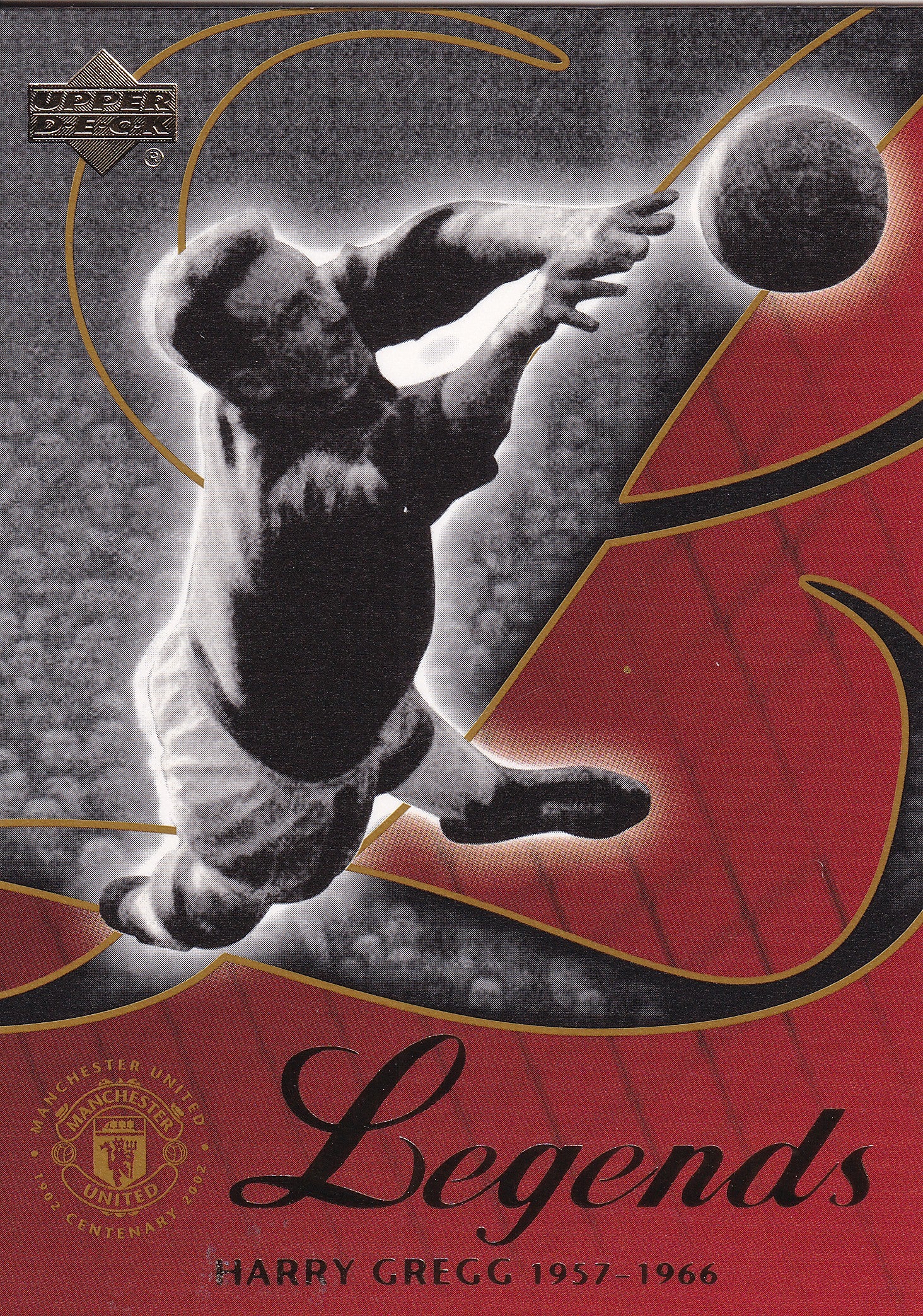 039. HARRY GREGG - MANCHESTER UNITED - LEGENDS