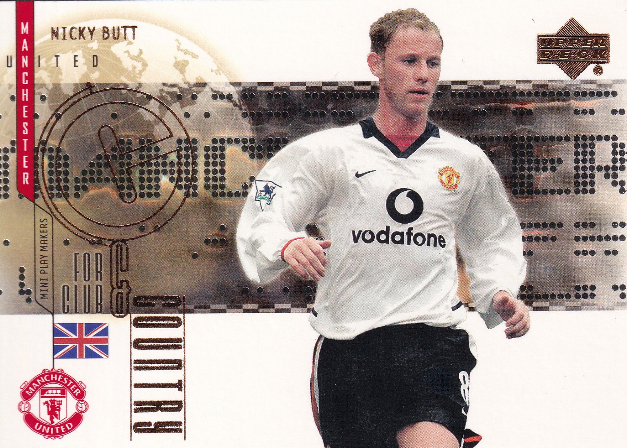 CC-03. NICKY BUTT - MANCHESTER UNITED - FOR CLUB & COUNTRY