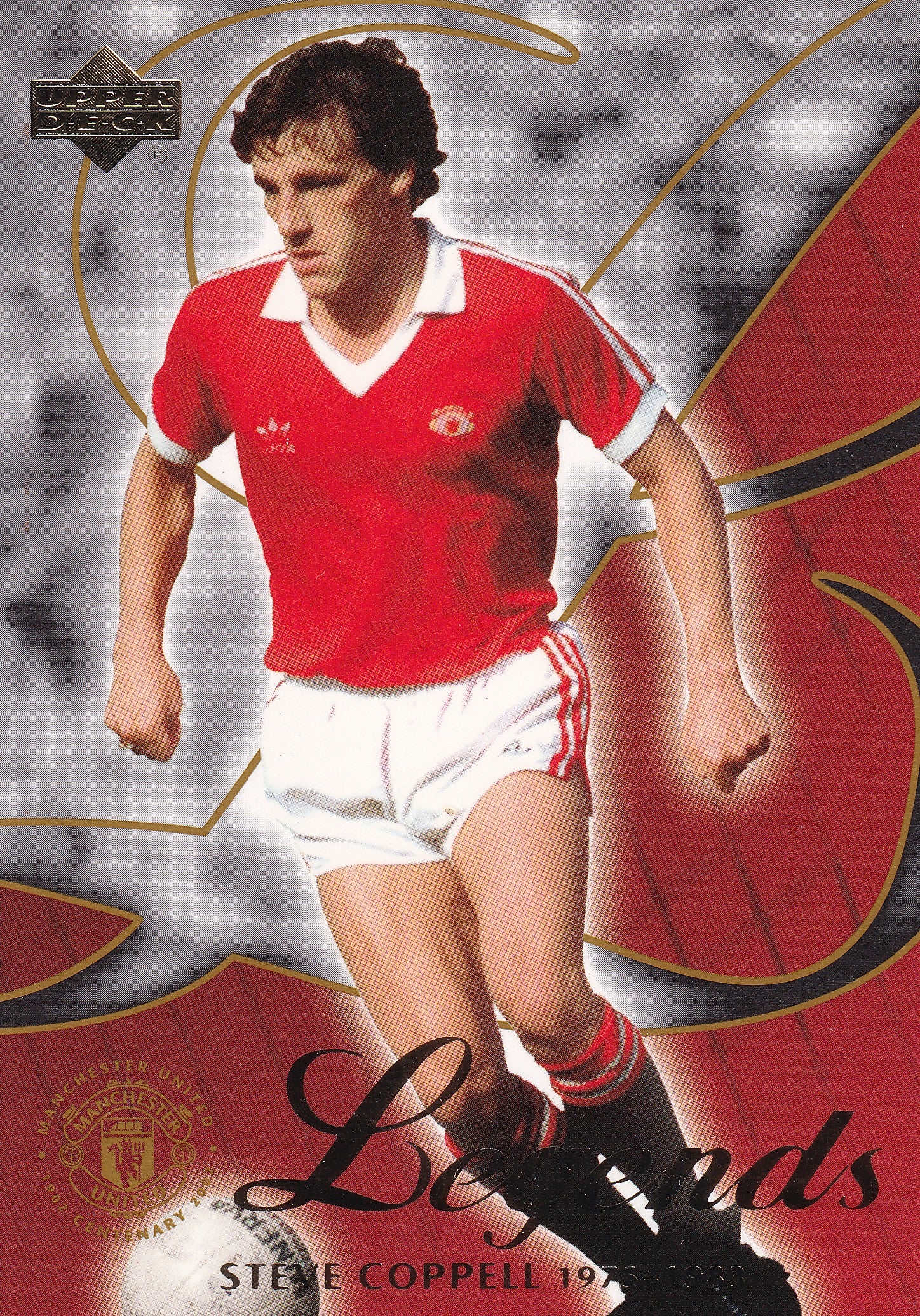 030. STEVE COPPELL - MANCHESTER UNITED - LEGENDS