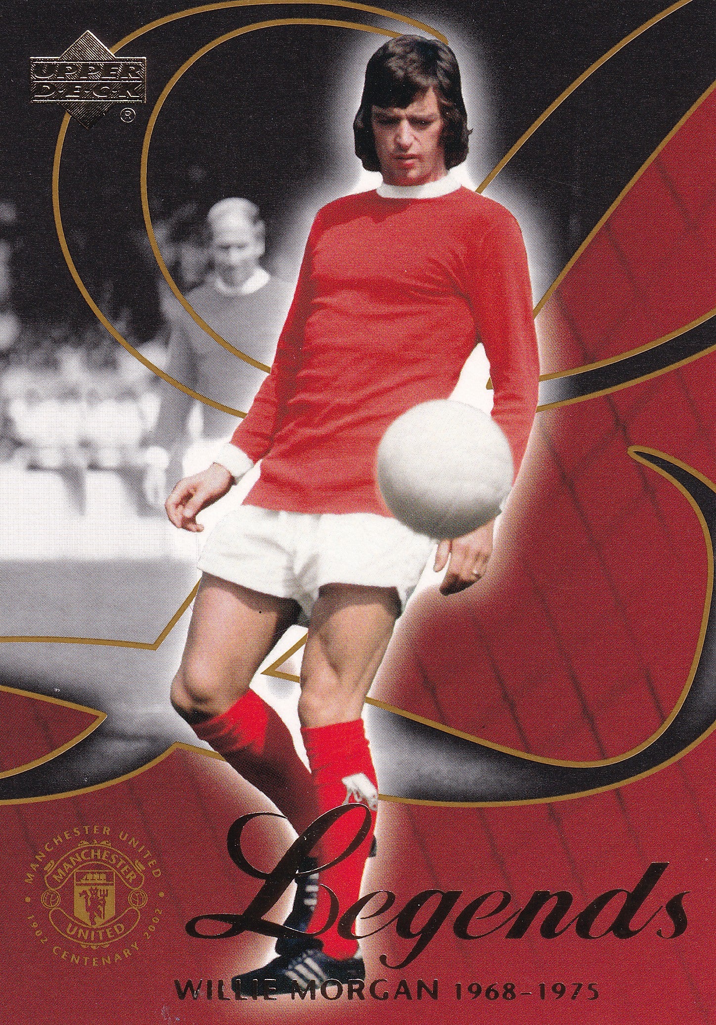 042. WILLIE MORGAN - MANCHESTER UNITED - LEGENDS