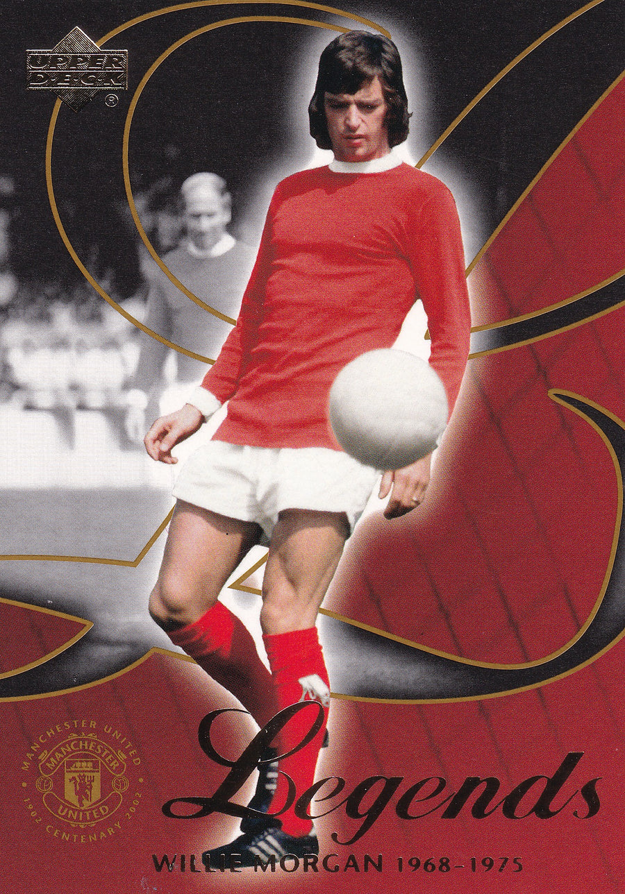 042. WILLIE MORGAN - MANCHESTER UNITED - LEGENDS