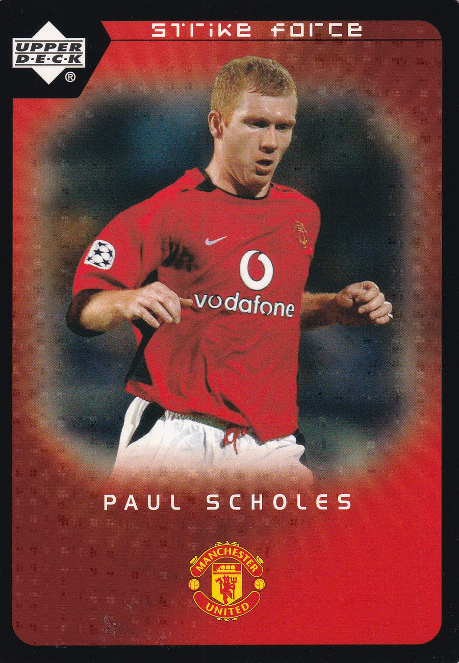 030. PAUL SCHOLES - MANCHESTER UNITED - STRIKE FORCE