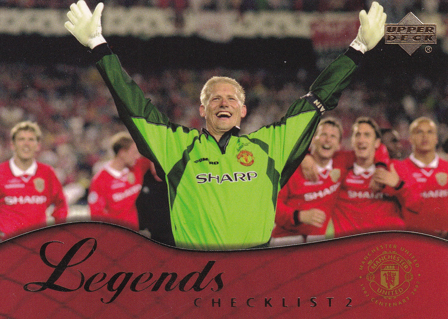 090. MANCHESTER UNITED - LEGENDS - CHECKLIST 2