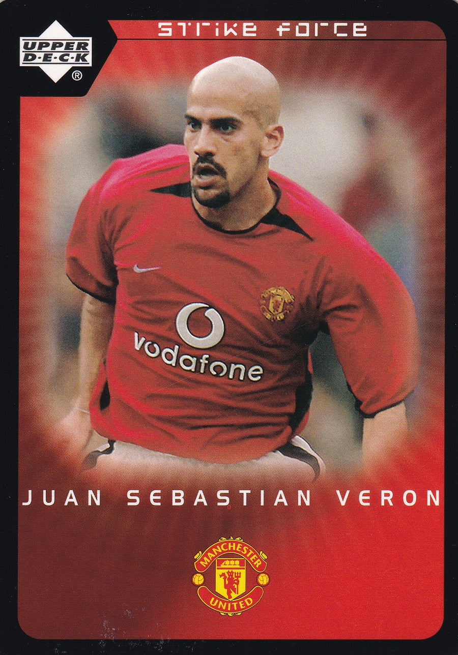 054. JUAN SEBASTIAN VERON - MANCHESTER UNITED - STRIKE FORCE