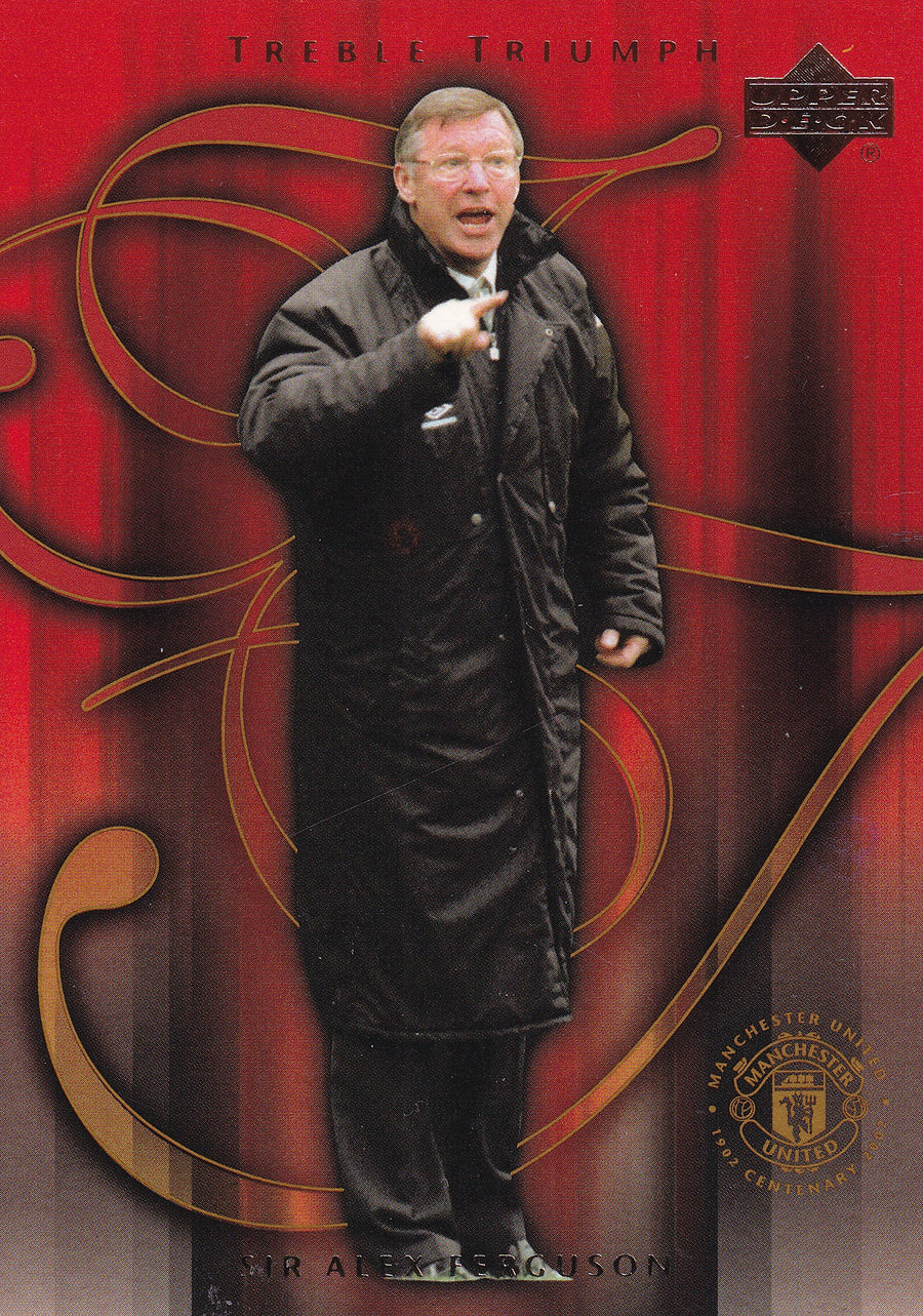 051. SIR ALEX FERGUSON - MANCHESTER UNITED - TROPHY TRIUMPH