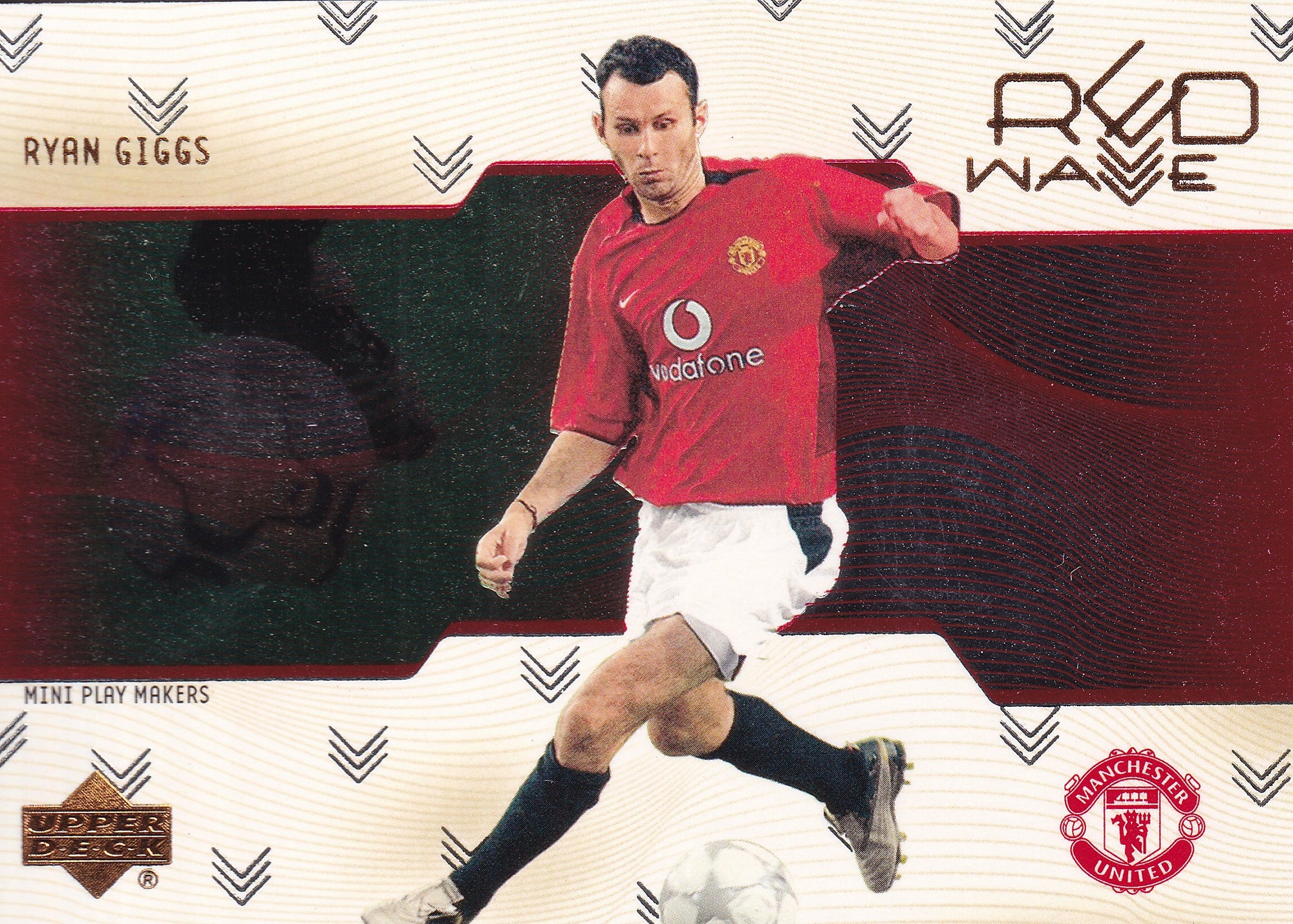 RW-04. RYAN GIGGS - MANCHESTER UNITED - RED WAVE