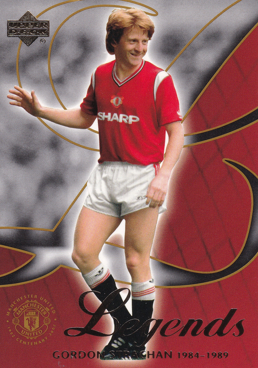 045. GORDON STRACHAN - MANCHESTER UNITED - LEGENDS