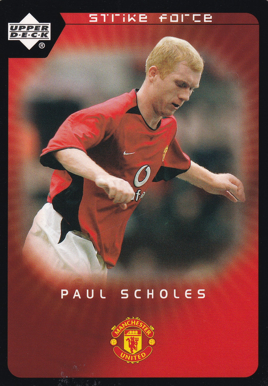 027. PAUL SCHOLES - MANCHESTER UNITED - STRIKE FORCE