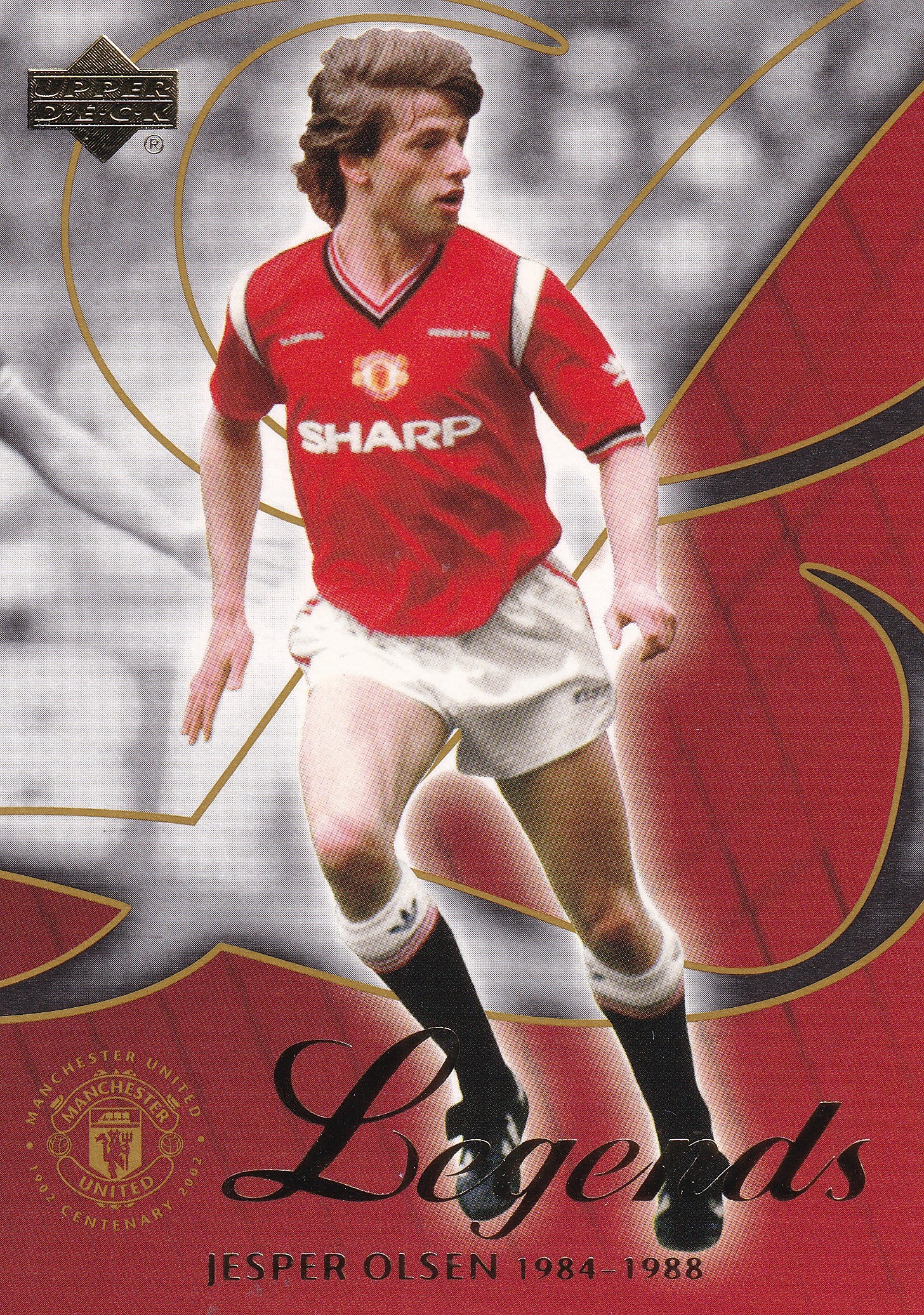 048. JESPER OLSEN - MANCHESTER UNITED - LEGENDS