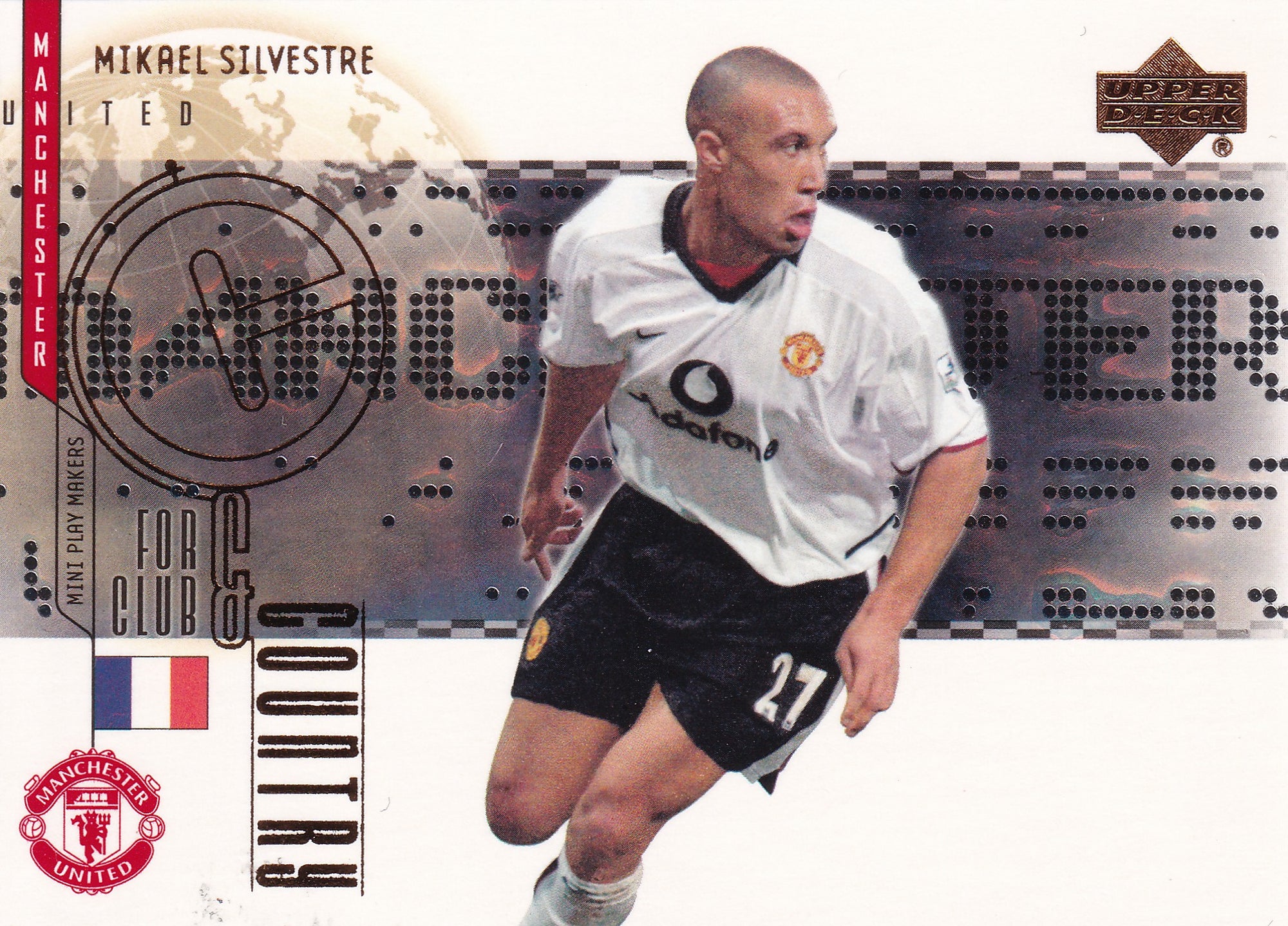 CC-13. MIKAEL SILVESTRE - MANCHESTER UNITED - FOR CLUB & COUNTRY
