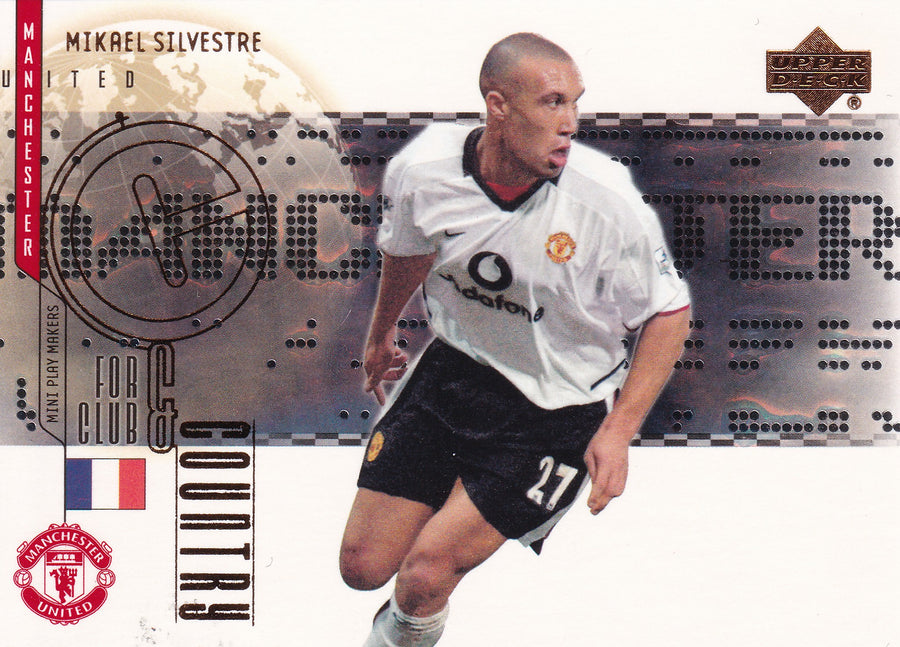 CC-13. MIKAEL SILVESTRE - MANCHESTER UNITED - FOR CLUB & COUNTRY
