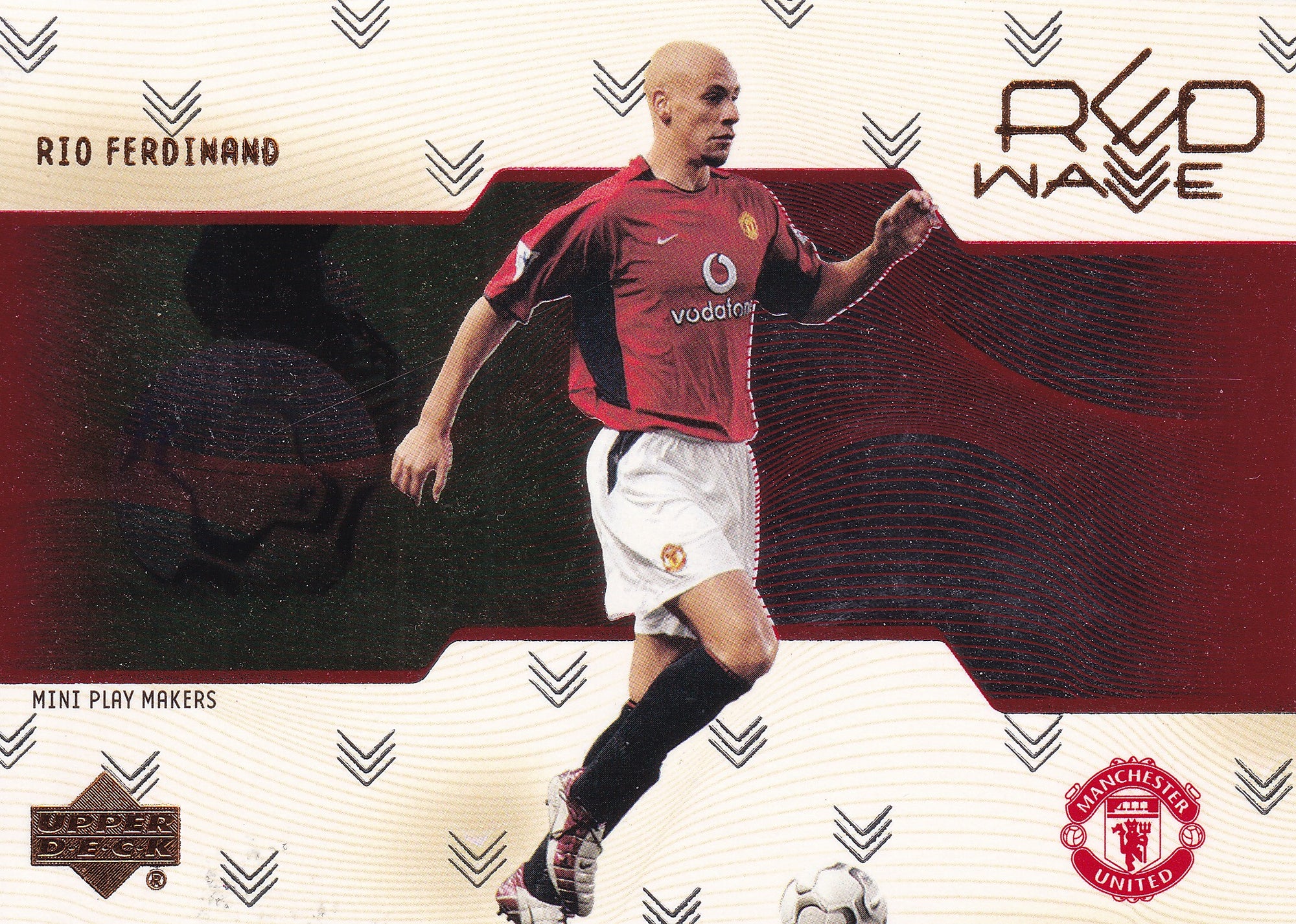 RW-10. RIO FERDINAND - MANCHESTER UNITED - RED WAVE