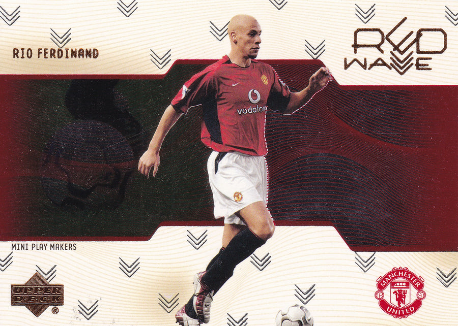 RW-10. RIO FERDINAND - MANCHESTER UNITED - RED WAVE