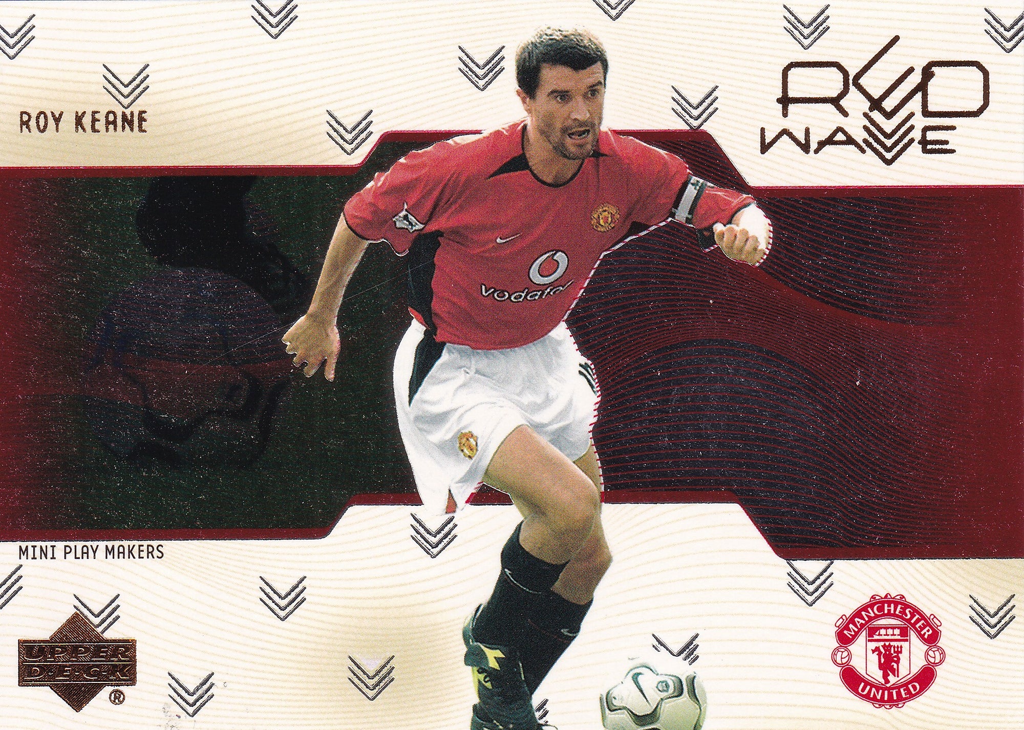 RW-05. ROY KEANE - MANCHESTER UNITED - RED WAVE