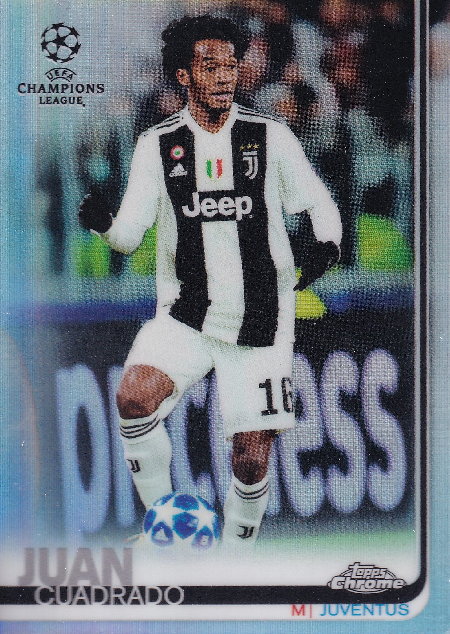 067. JUAN CUADRADO - JUVENTUS - REFRACTOR