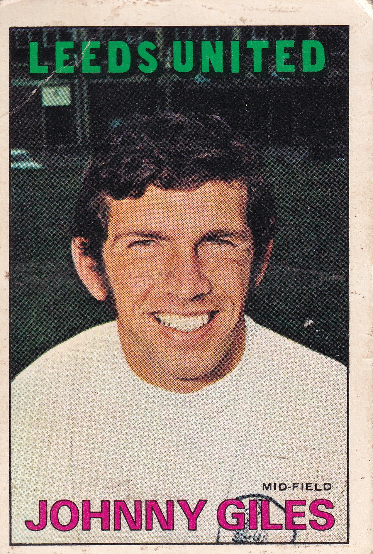 105. JOHNNY GILES - LEEDS UNITED