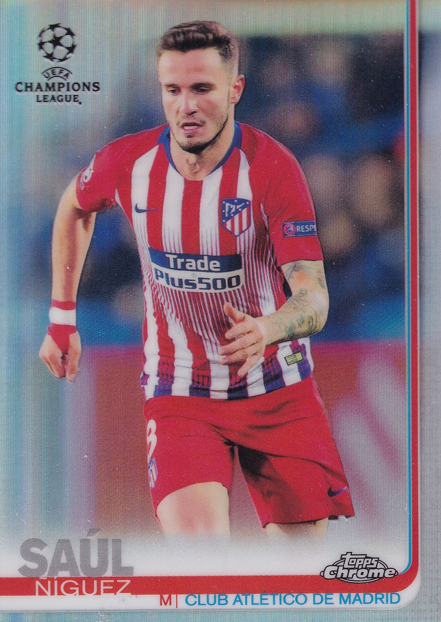 091. SAUL NIGUEZ - ATLETICO DE MADRID - REFRACTOR