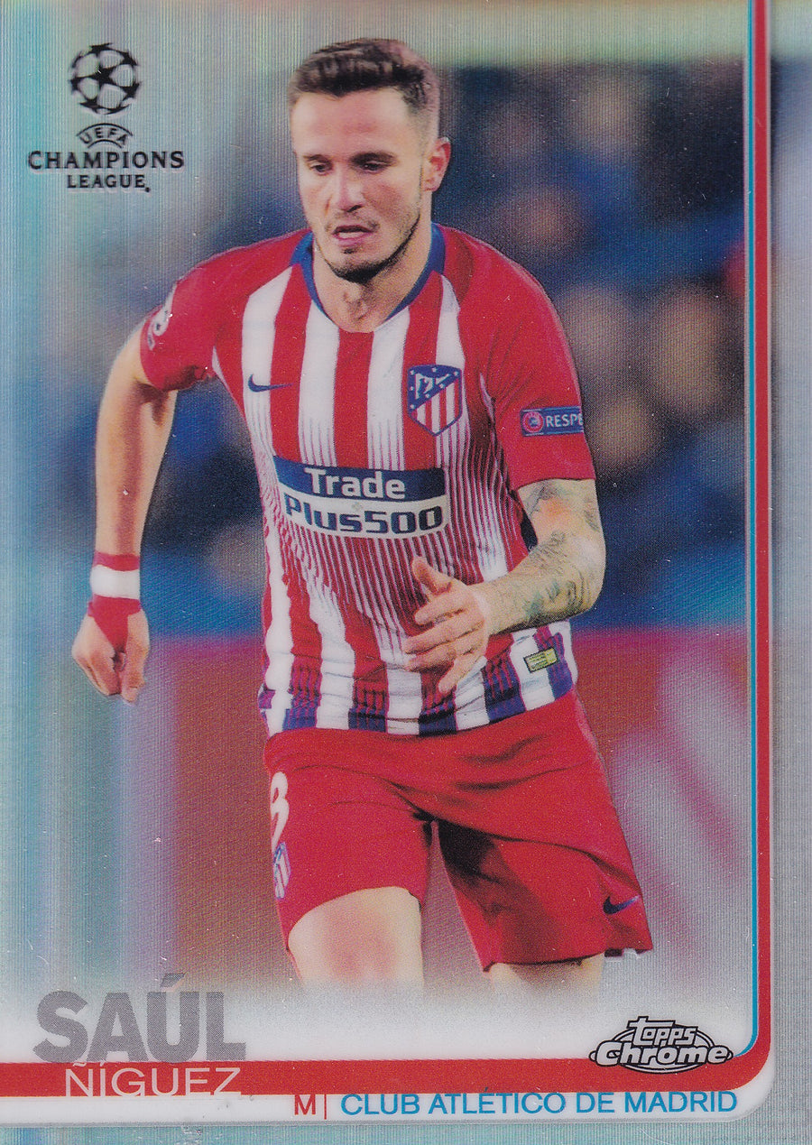 091. SAUL NIGUEZ - ATLETICO DE MADRID - REFRACTOR