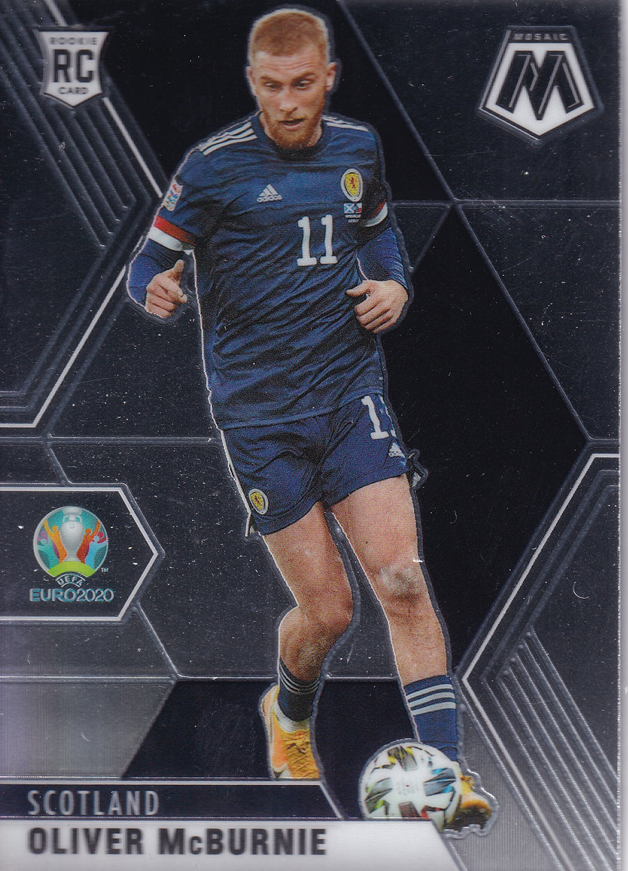 078. OLIVER McBURNIE - SCOTLAND - ROOKIE CARD