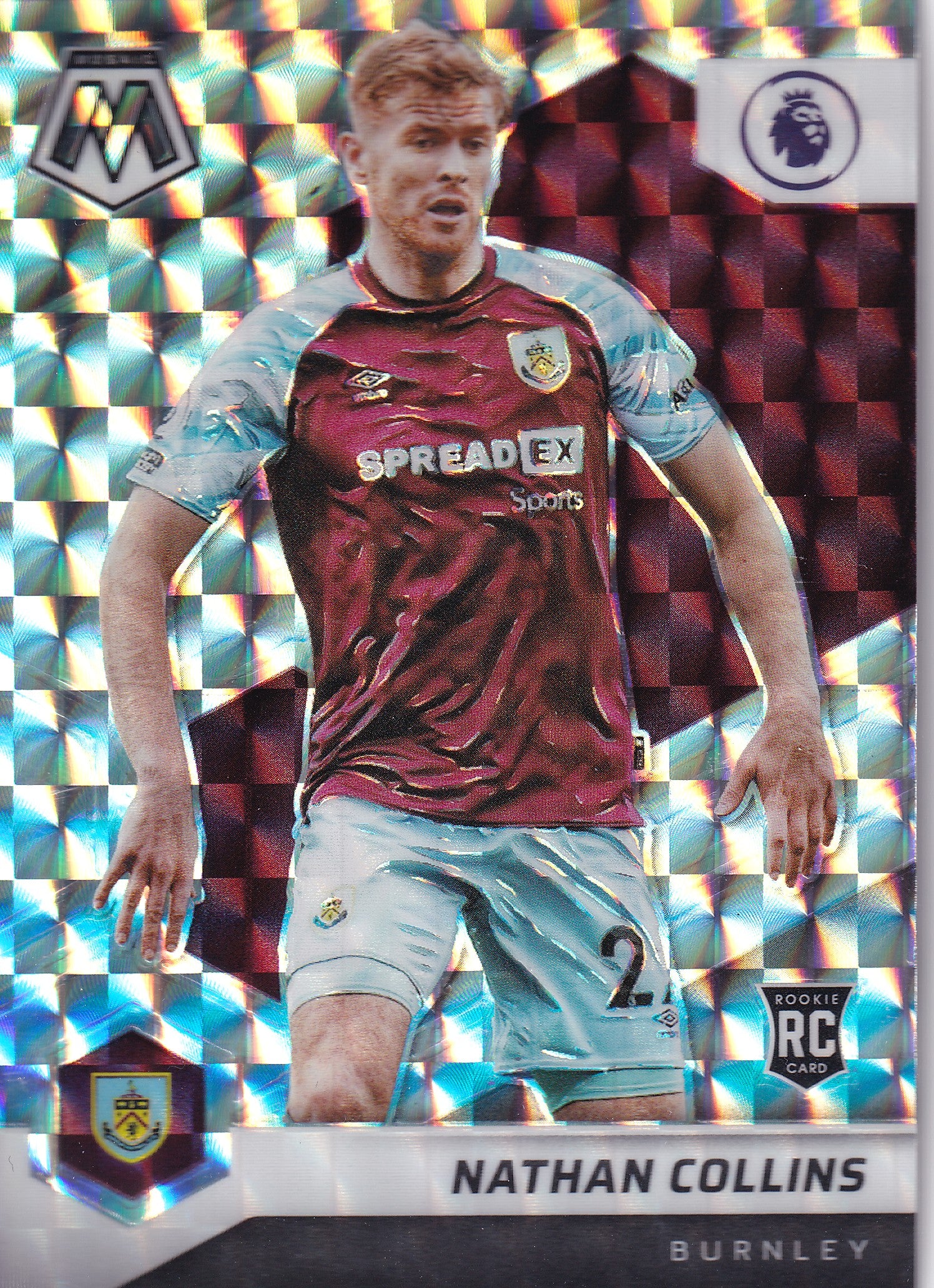 039. NATHAN COLLINS - BURNLEY - ROOKIE CARD - MOSAIC
